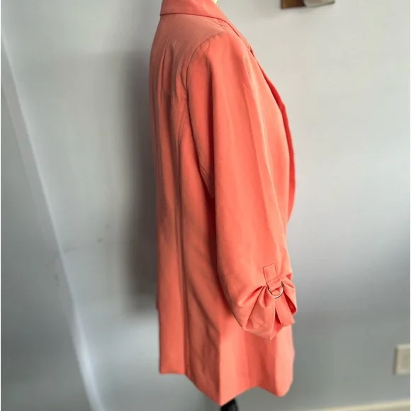 Eloquii Coral Blazer - Picture 9 of 16
